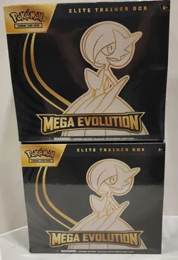 Mega Evolution Elite Trainer Box ETB Lot of 2 Gardevoir NEW SEALED - Image 1