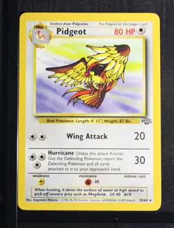 PSA 9 MINT 1999 Pokemon Jungle #24 Pidgeot !!! - Image 3
