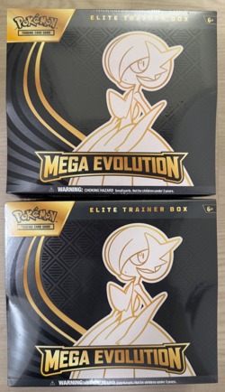 x2 Pokemon TCG Mega Evolution Gardevoir ETB Elite Trainer Box New IN HAND - Image 1