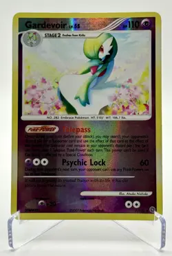 2007 Pokemon TCG Diamond Pearl Secret Wonders Gardevoir Lv55 Reverse Holo 7/132 - Image 1