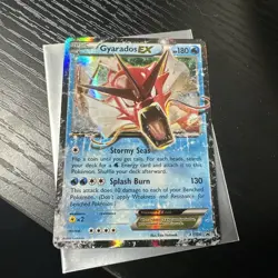 Pokemon TCG Gyarados EX XY106 Holo Rare Black Star Promos NM - Image 1
