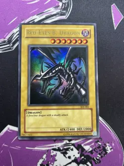 Yugioh Red-Eyes B. Dragon SDJ-001 Ultra Rare Unlimited NM - Image 3