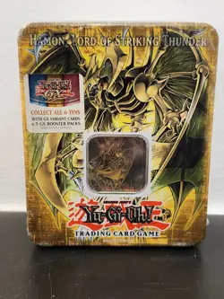 Yu-Gi-Oh! TCG Hamon Lord Of Striking Thunder 2006 Collectible Tin Sealed - Image 1