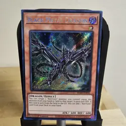 Yugioh! Black Metal Dragon (Secret Rare) RA04-EN016 1st Edition - Image 1