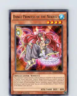 Yu-Gi-Oh TCG Dance Princess Of The Nekroz SECE-EN028 1st Edition Rare NM - Image 1