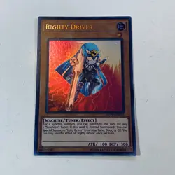 Righty Driver DUPO-EN032 Duel Power 1st Edition - Holographic - Yugioh TCG - Image 1
