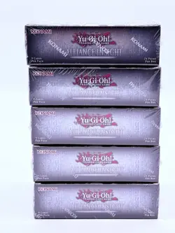 Lot (5) Shonen Jump Yu-Gi-Oh! Alliance Insight 1st Ed EN Booster Boxes SEALED - Image 3