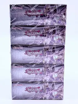 Lot (5) Shonen Jump Yu-Gi-Oh! Alliance Insight 1st Ed EN Booster Boxes SEALED - Image 4