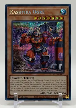 Yugioh Kashtira Ogre MP23-EN165 Prismatic Secret Rare 1st Edition - Image 1
