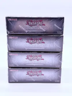 Lot (4) Shonen Jump Yu-Gi-Oh! Alliance Insight 1st Ed EN Booster Boxes SEALED - Image 4