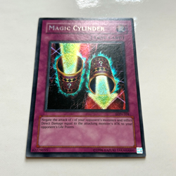 Yugioh Magic Cylinder - LON-104 - Secret Rare - Unlimited - MP (Dent) - Image 2
