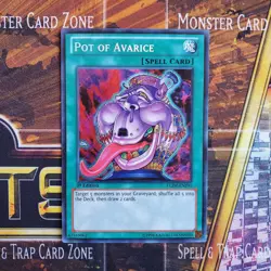 1x Pot of Avarice - Secret Rare - LCJW-EN290 - 1st Ed - LP - Image 1