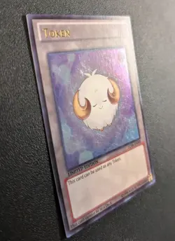 Token: Lamb (White) LC04-EN008 Ultra Rare Limited Edition LP - Image 2