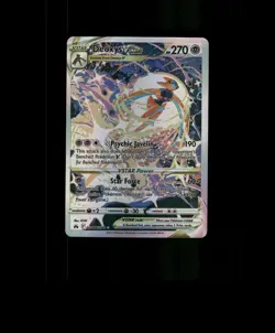 Fan-Art READ DESCRIPTION BELOW HOLO Deoxys Card Deoxys Pokemon Card p3 - Image 1