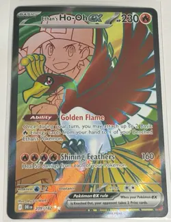 Ethan's Ho-Oh EX Holo Ultra Rare Card 209/182 Sv10: Destined Rivals - Image 1