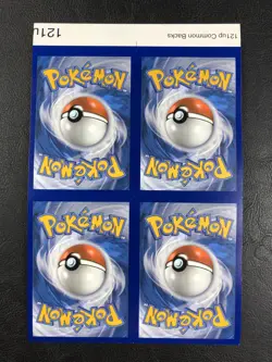 Pokemon TCG - Scarlet & Violet - Uncut Sheet Piece - 4 Card Energy - w/Toploader - Image 2