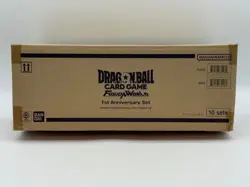 BANDAI Dragon Ball Super Card Game Fusion World 1st Anniv. 10-SET CASE SEALED - Image 1