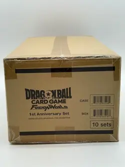 BANDAI Dragon Ball Super Card Game Fusion World 1st Anniv. 10-SET CASE SEALED - Image 5