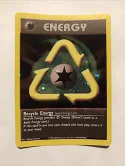 Recycle Energy - WOTC League Promo Pokemon - Holo Card - Image 1