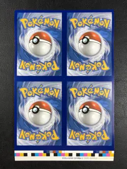 Pokemon TCG - Scarlet & Violet - Uncut Sheet Piece - 4 Card Energy - w/Toploader - Image 2