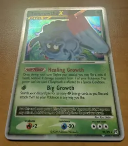 Pokemon TCG Tangrowth LV.X Arceus Holo Rare Card 99/99 - Image 2