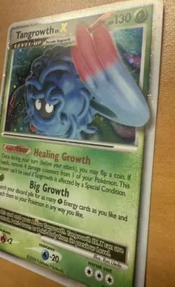 Pokemon TCG Tangrowth LV.X Arceus Holo Rare Card 99/99 - Image 4