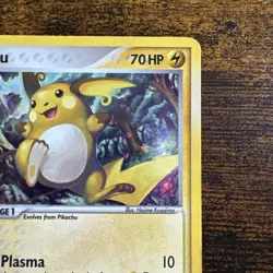 Raichu 12/108 EX Power Keepers Pokemon Card Holo Rare Lightly Played LP - Image 3