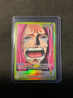 Jewelry Bonney Alt ENGLISH OP13-100 Leader Carrying on His Will One Piece Card - Image 1