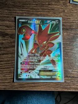 Scizor EX Full Art 119/122 Pokemon Card TCG Breakpoint Holo Nm - Image 1