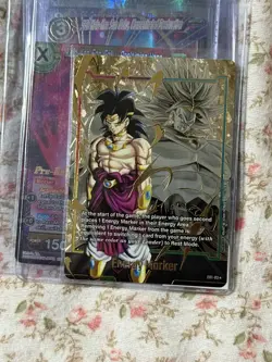 PSA 10 Dragon Ball Super Card Game Broly Energy Marker - Image 2