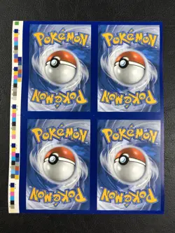 Pokemon TCG - Scarlet & Violet - Uncut Sheet Piece - 4 Card Energy - w/Toploader - Image 2