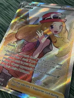 Pokemon TCG Serena Full Art Silver Tempest Holo Ultra Rare Card 193/195 - Image 3