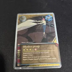 Naruto CCG Hydro-pump 797 1st Edition LP MP Foil Card - Image 1