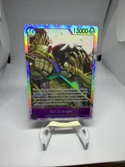 Gol. D. Roger (SR) OP13-064 One Piece Card Carrying On His Will English - Image 1