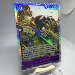 Gol. D. Roger (SR) OP13-064 One Piece Card Carrying On His Will English - Image 2