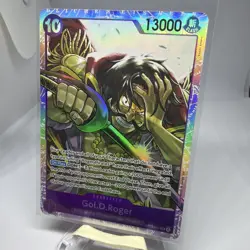 Gol. D. Roger (SR) OP13-064 One Piece Card Carrying On His Will English - Image 3