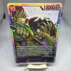 Gol. D. Roger (SR) OP13-064 One Piece Card Carrying On His Will English - Image 4