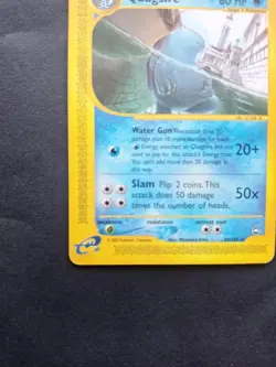 Quagsire 30/147 Aquapolis Non-Holo Rare Pokemon Card TCG - Image 3