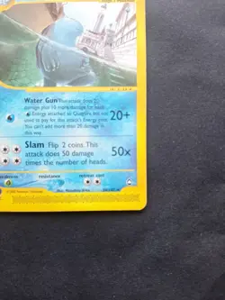 Quagsire 30/147 Aquapolis Non-Holo Rare Pokemon Card TCG - Image 4