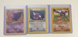 26 RARE NON-HOLO (WITH 3 1ST EDITION) VINTAGE POKEMON CARDS UNGRADED - Image 2