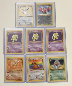 26 RARE NON-HOLO (WITH 3 1ST EDITION) VINTAGE POKEMON CARDS UNGRADED - Image 4