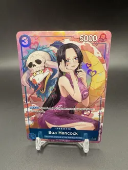 Boa Hancock (Alt Art) OP13-051 R Carrying on His Will ONE PIECE Card ENGLISH NM - Image 1