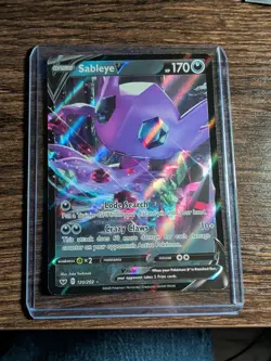 Sableye V - 120/202 - Pokemon Sword & Shield Base Set Ultra Rare Card NM - Image 1