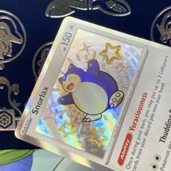 Snorlax - 202/091 - Pokemon Paldean Fates Shiny Rare Card NM MINT - Image 4