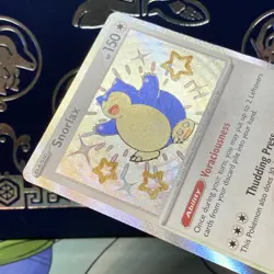 Snorlax - 202/091 - Pokemon Paldean Fates Shiny Rare Card NM MINT - Image 5