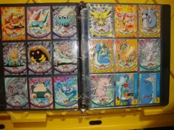 2000 Topps Pokemon series 3 complete set of all 72 cards with binder Mew Mewtwo - Image 2