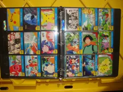 2000 Topps Pokemon series 3 complete set of all 72 cards with binder Mew Mewtwo - Image 3