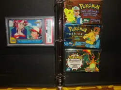 2000 Topps Pokemon series 3 complete set of all 72 cards with binder Mew Mewtwo - Image 5