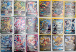 Lot 345+ Cards ALL HOLOS Pokemon TCG Binder Collection Full Art/Vstar/Alt Art NM - Image 1