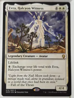 Evra, Halcyon Witness - Dominaria - Magic the Gathering MTG Nice! - Image 1